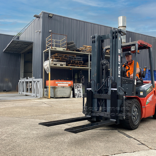 Extendable Forklift Tynes Class 3 1200mm/850mm (Dual Cylinder ...