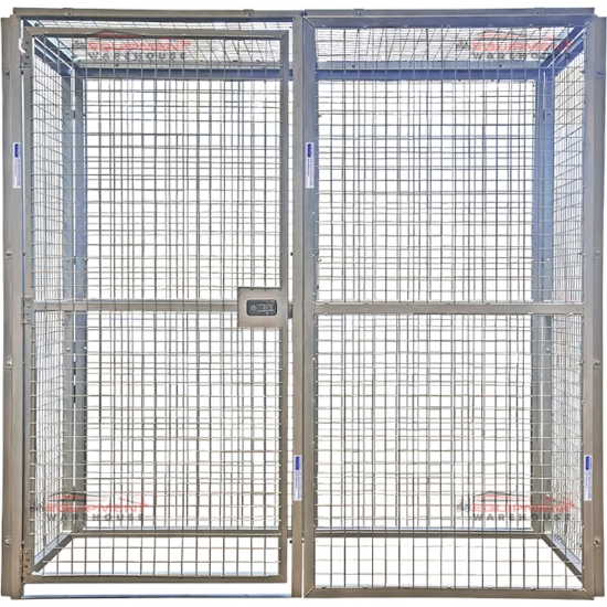 Picture of Wire Mesh Storage Cage Large With Back